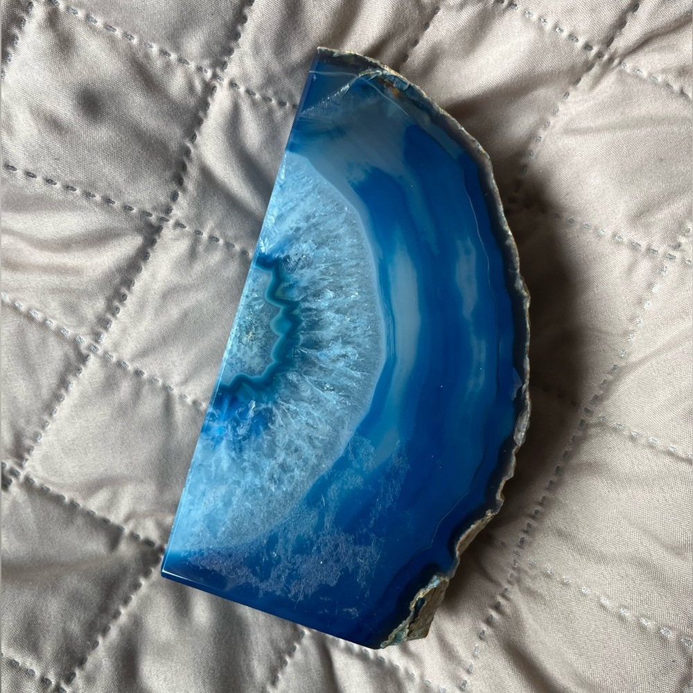 AGATE BOOK END